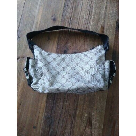 Lauren Ralph Lauren Repeating Patterned "RLL" Monogram Shoulder Bag Y2K … - Picture 3 of 5